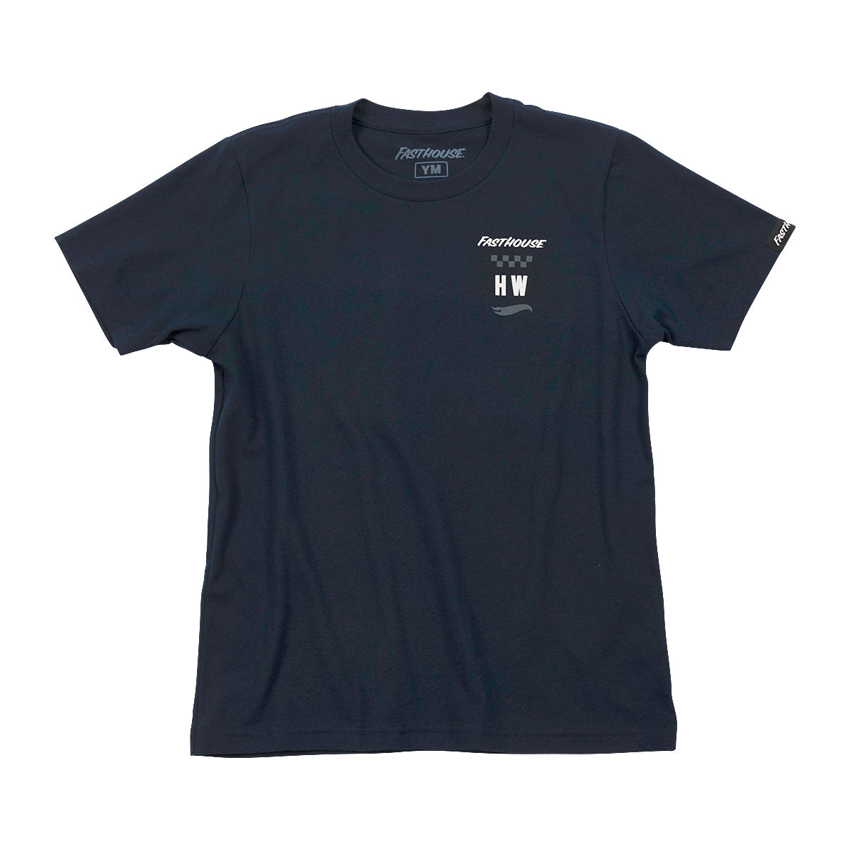 Hot Wheels Pennon Youth Tee - Midnight Navy Fasthouse