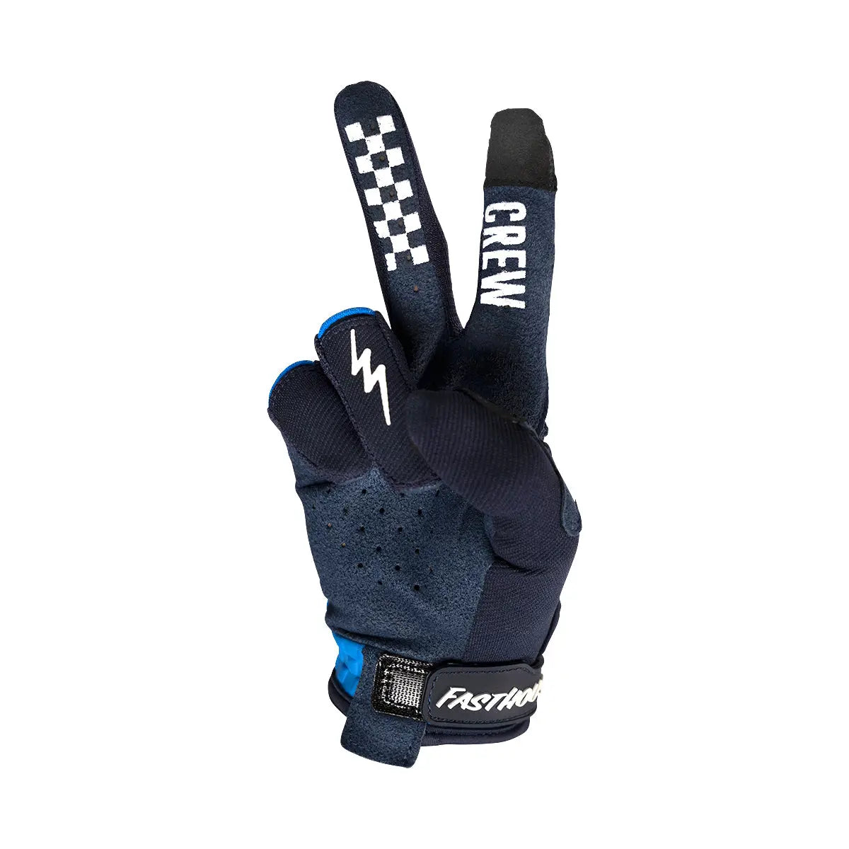 Hot Wheels Speed Style Youth Glove - Electric Blue - Fasthouse