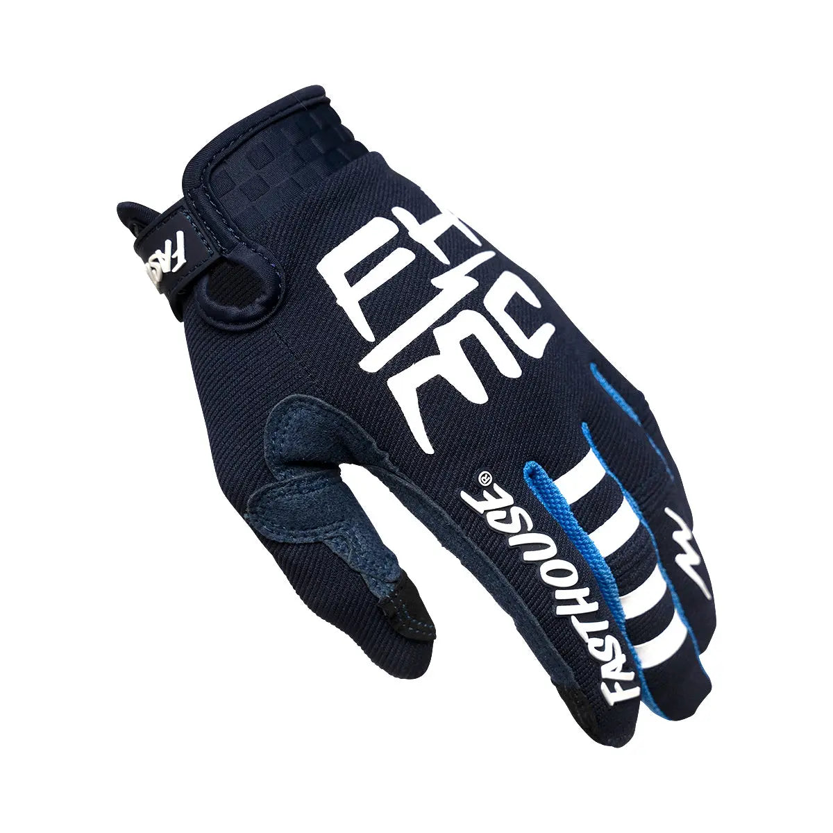 Hot Wheels Speed Style Youth Glove - Electric Blue - Fasthouse