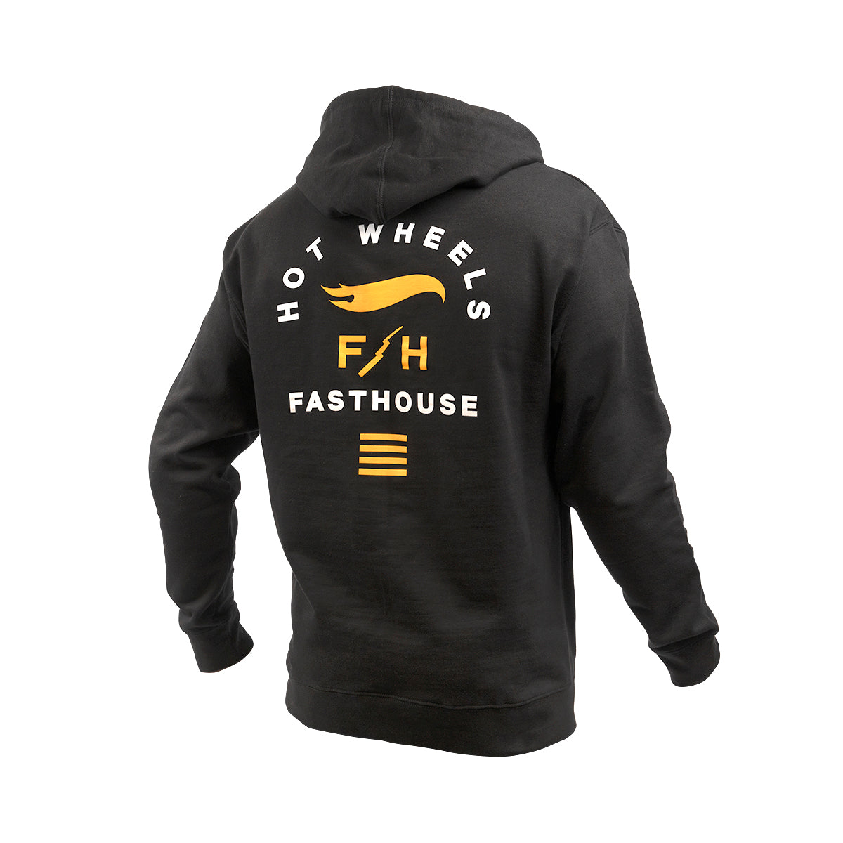 Hot Wheels Synergy Youth Hooded Pullover - Black Fasthouse