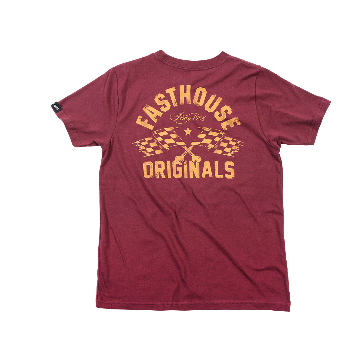 Signal Youth Tee - Maroon