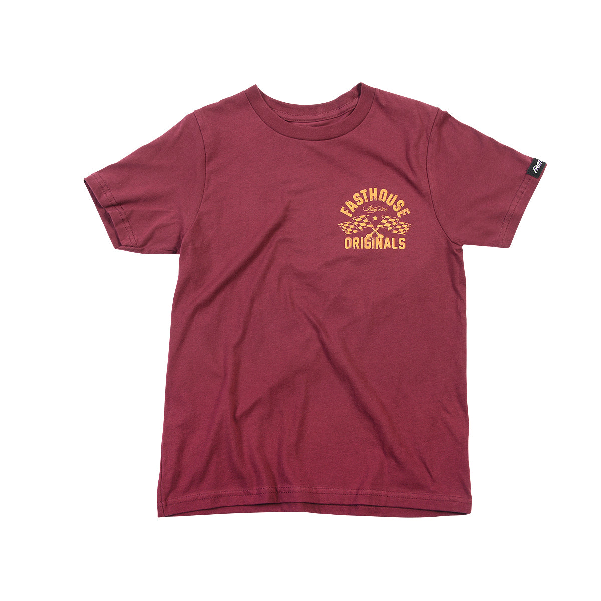 Signal Youth Tee - Maroon