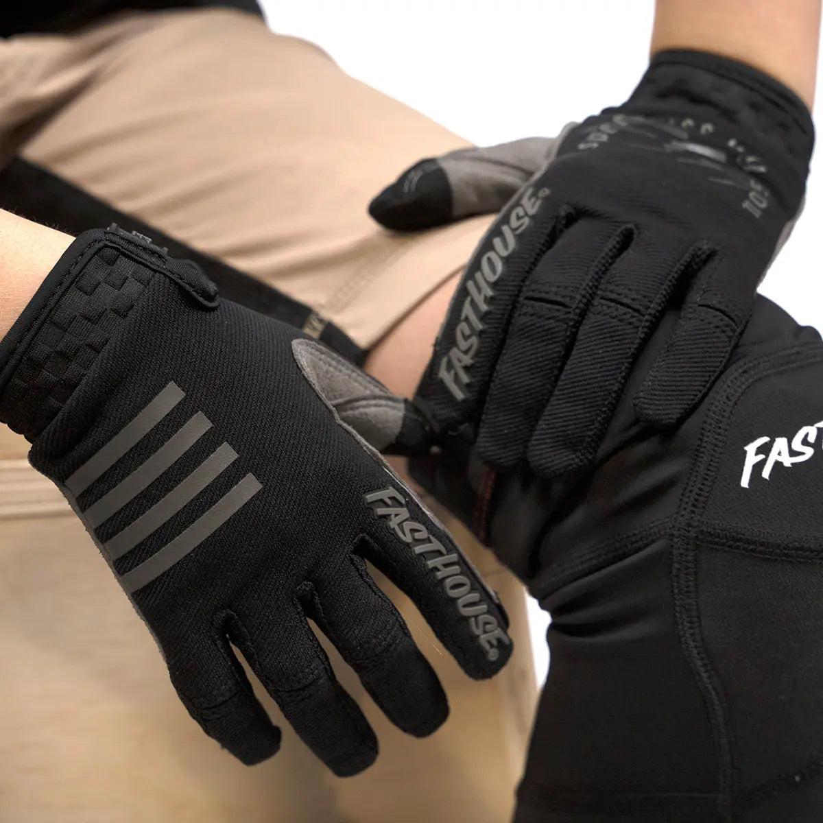 Speed Style Menace Youth Glove - Black - Fasthouse
