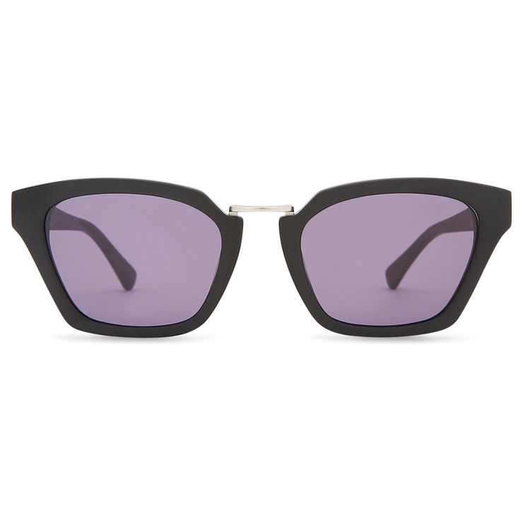 VonZipper Jinx Sunglasses - Black Satin/Gray Fasthouse