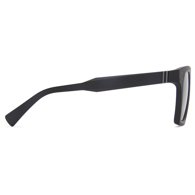 VonZipper Television Polarized Sunglasses - Black Satin/Vintage Gray Fasthouse