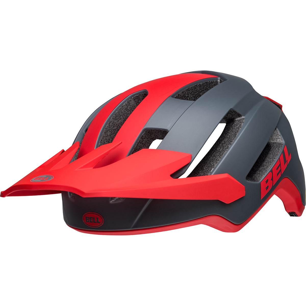 Bell 4Forty Air MIPS Helmet - Matte Gray/Red