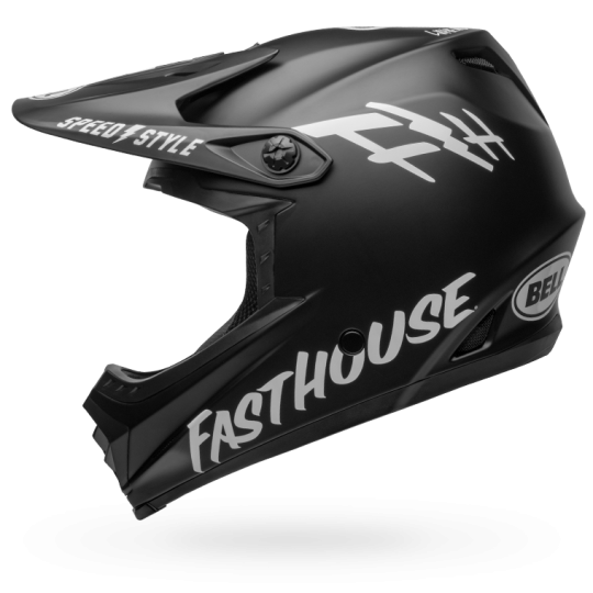 Bell Full FUSION MTB Helmet Black White