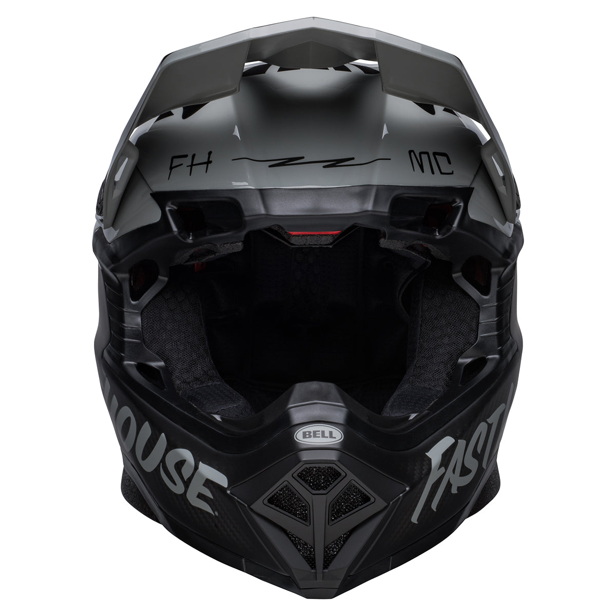 Bell Moto-10 Spherical Fasthouse Limited Edition BMF Helmet - Gray/Black Fasthouse