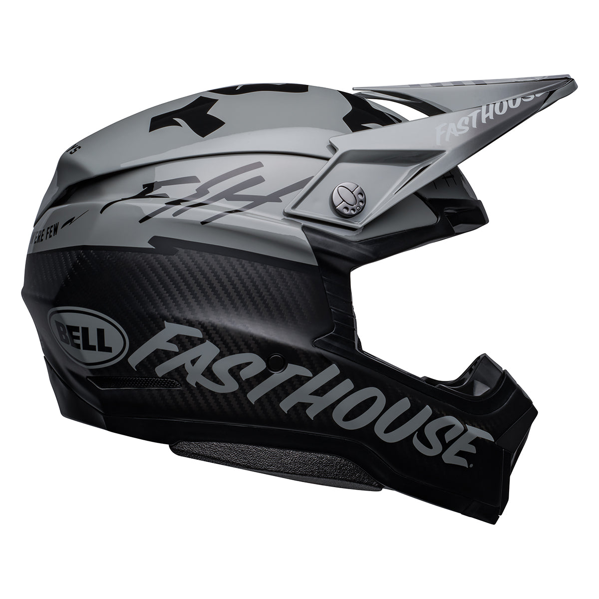 Bell Moto-10 Spherical Fasthouse Limited Edition BMF Helmet - Gray/Black Fasthouse