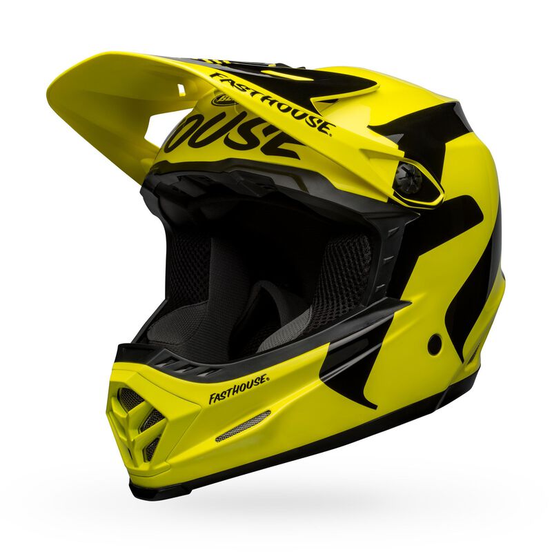 Bell Moto-9 MIPS Newhall Youth Helmet - Hi-Viz/Black