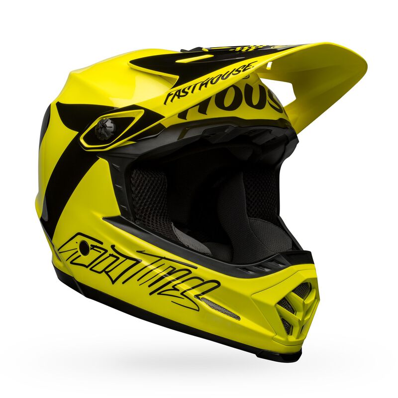 Bell Moto-9 MIPS Newhall Youth Helmet - Hi-Viz/Black