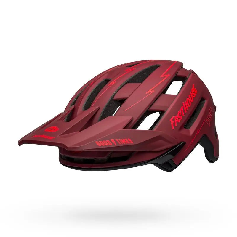 Bell Super Air Spherical - Matte Red/Black