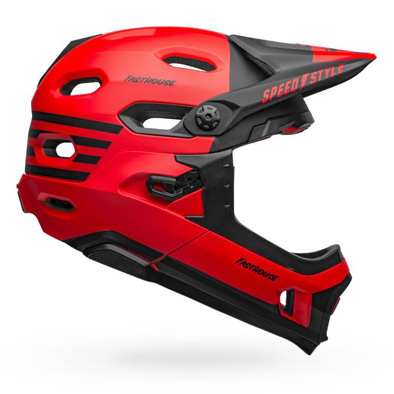 Bell Super DH MTB Helmet Red/Black