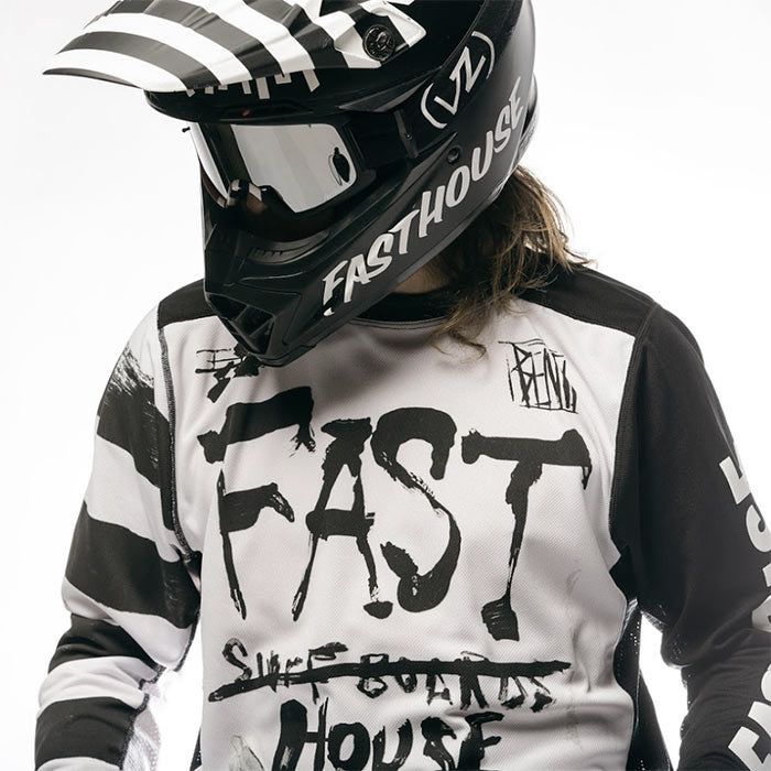Fasthouse - Brian Bent Signature Piece Limited Edition Jersey - White