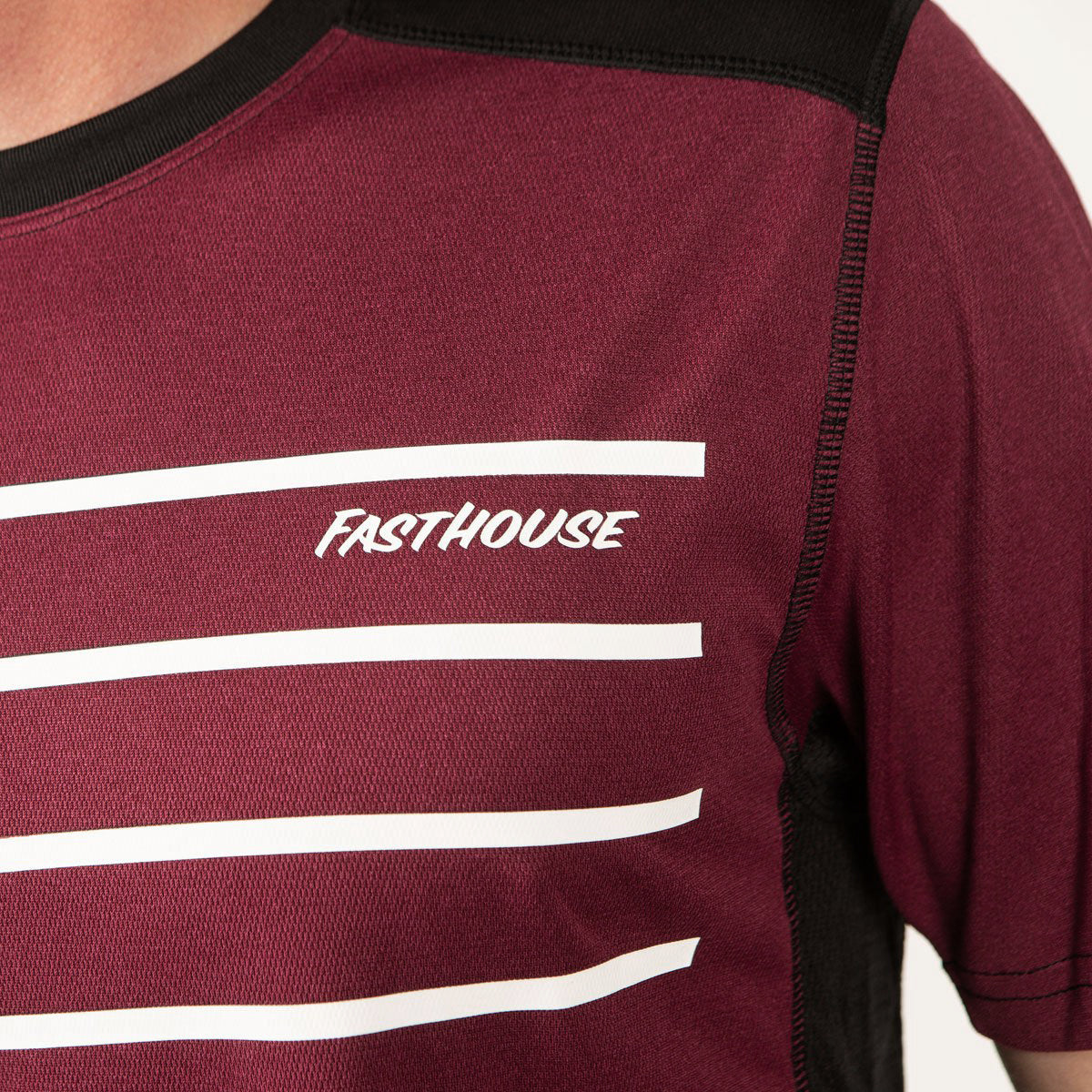 Classic Cartel SS Jersey - Heather Maroon Closeout