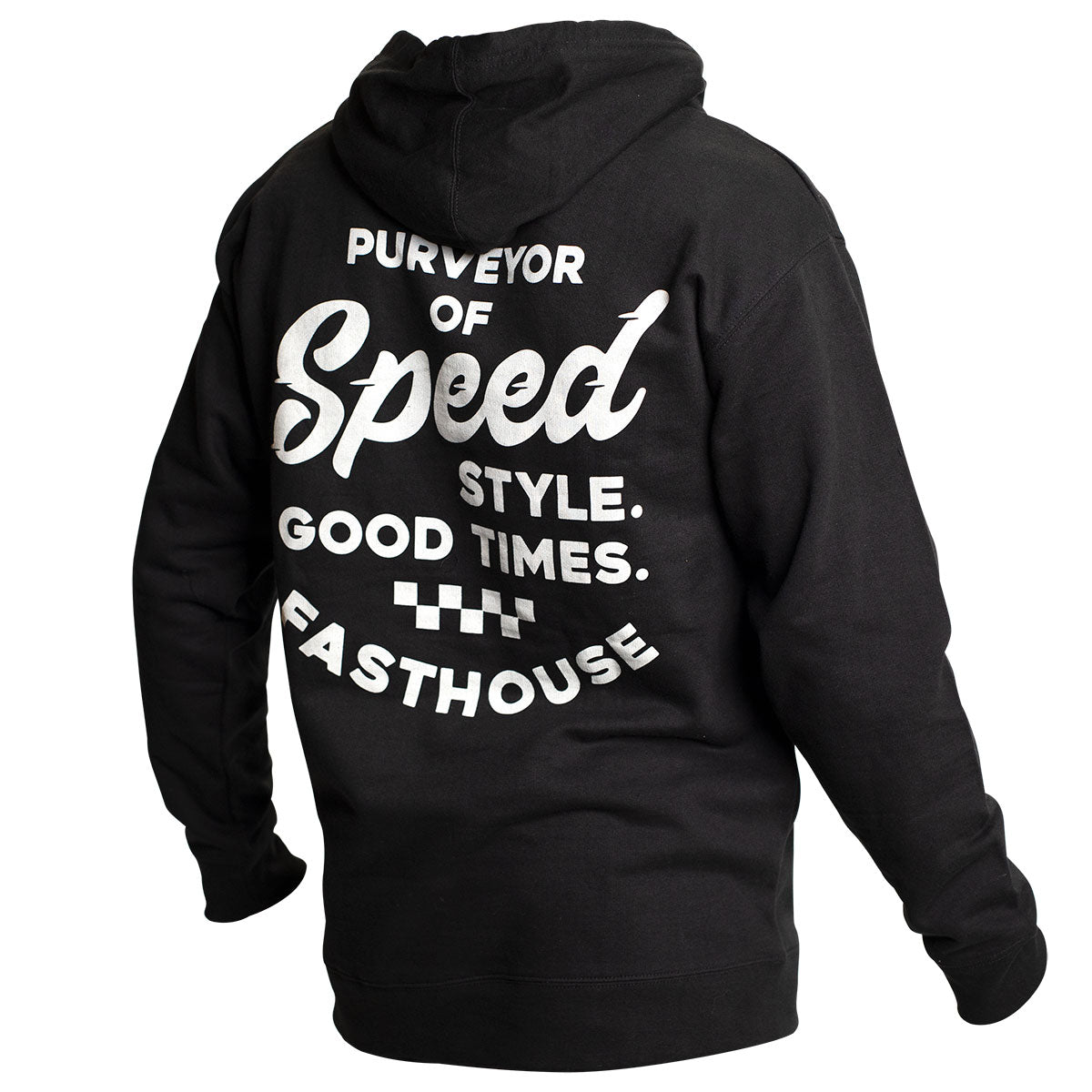 Enfield Hooded Pullover - Black