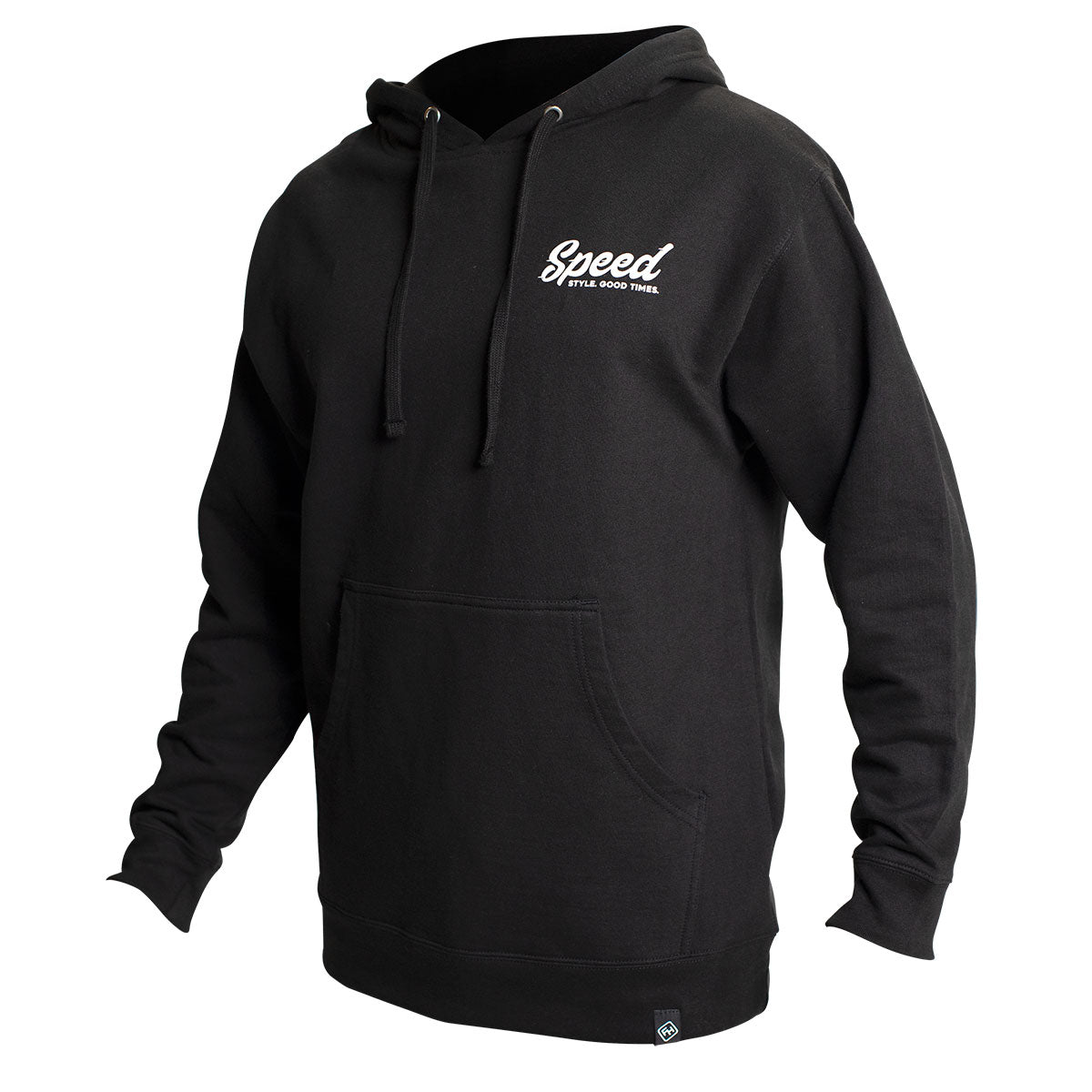 Enfield Hooded Pullover - Black