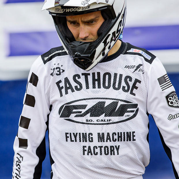 Fasthouse - FMF Air Cooled Jersey - White