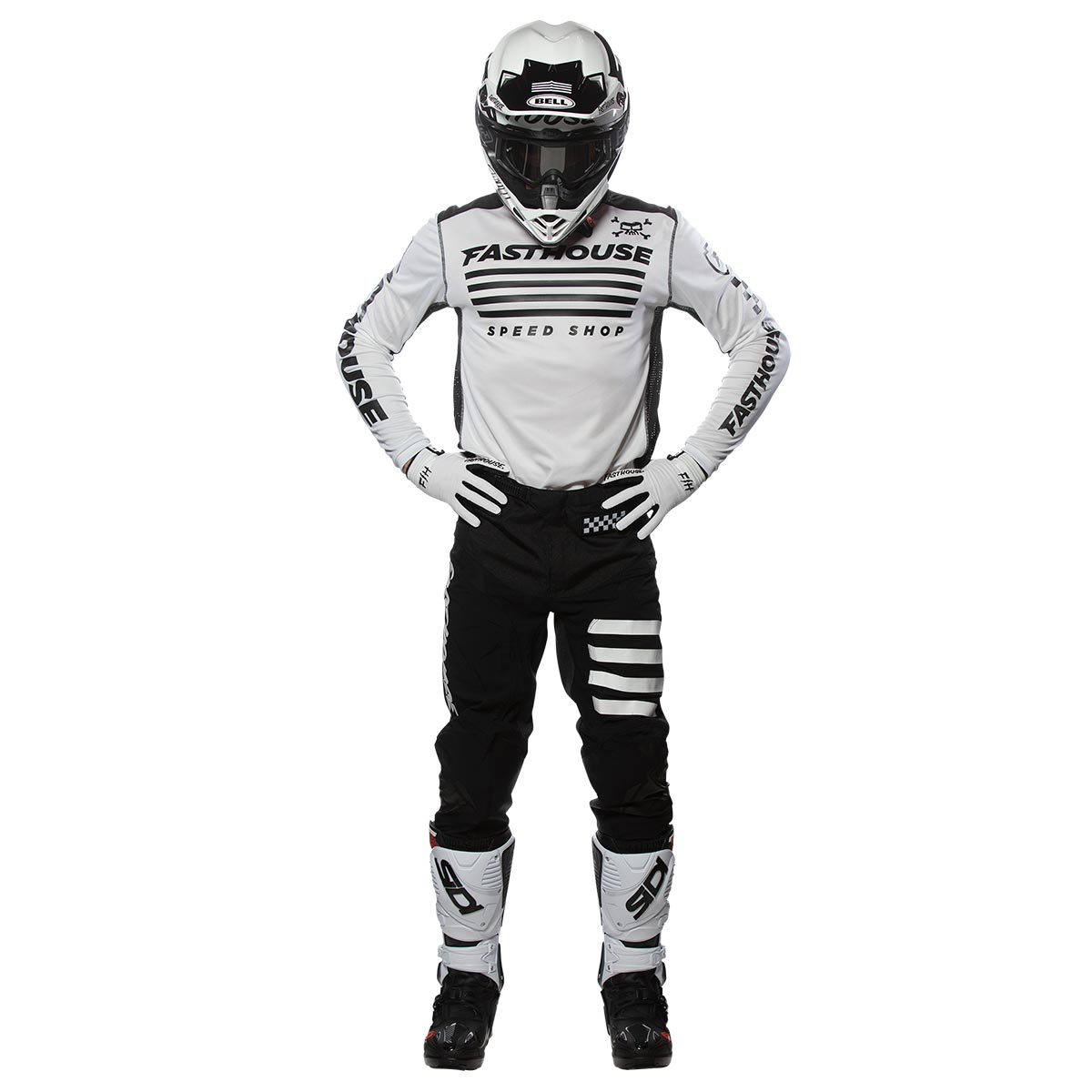 Halt Jersey - White/Black