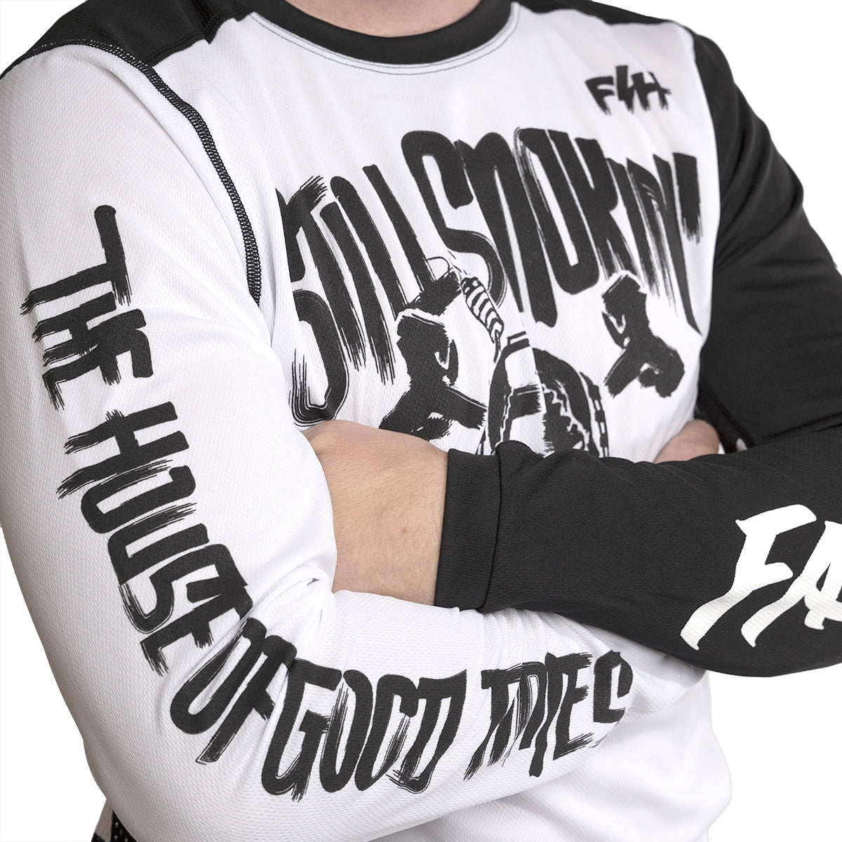 Still Smokin '22 Jersey - White/Black closeout