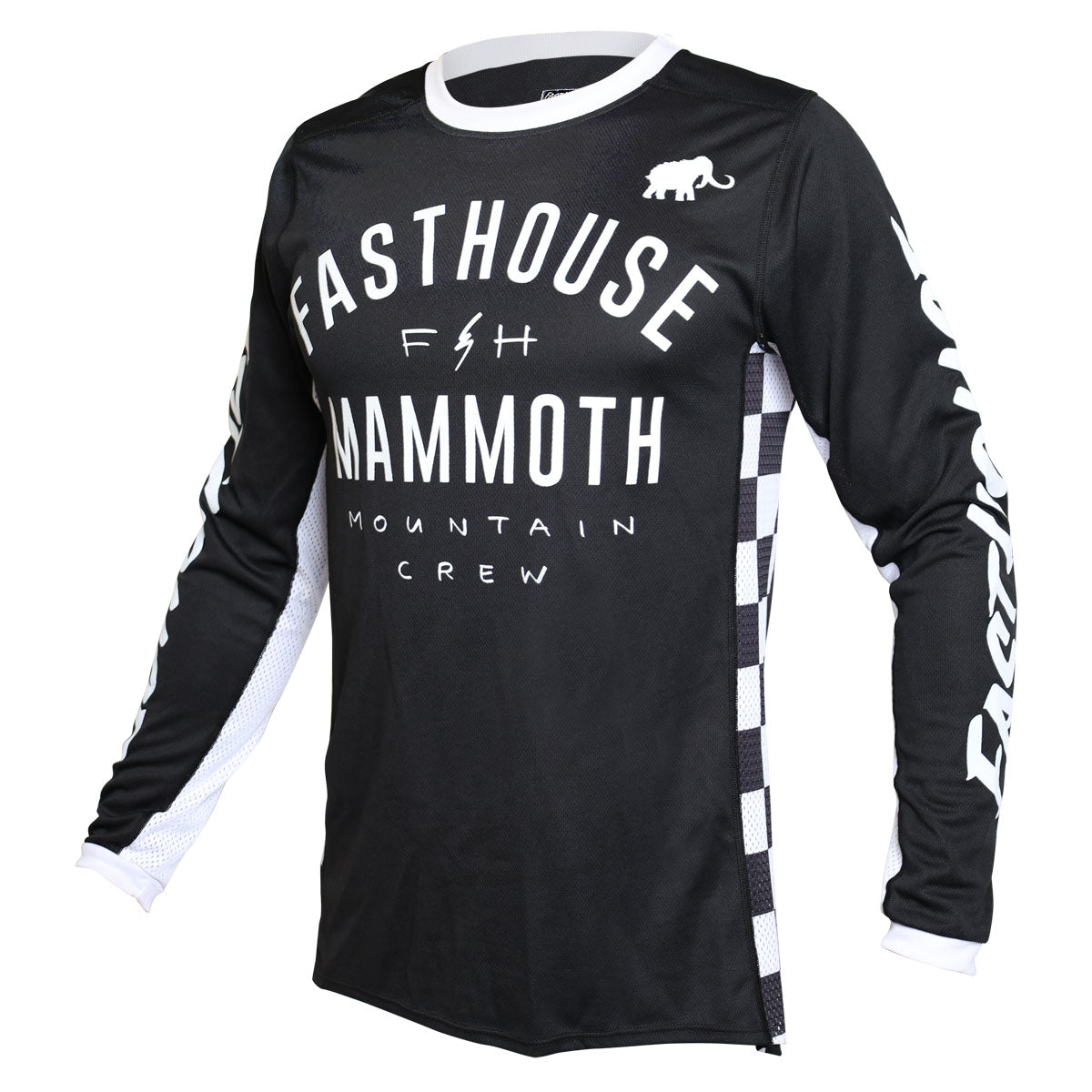Mammoth Moto Crew Jersey - Black Closeout