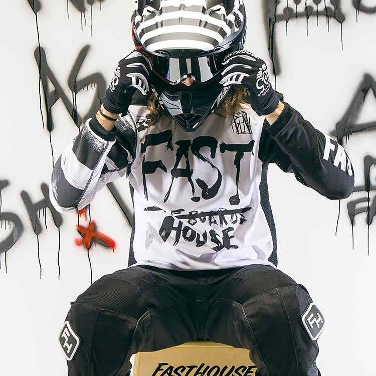 Fasthouse - Brian Bent Signature Piece Limited Edition Jersey - White