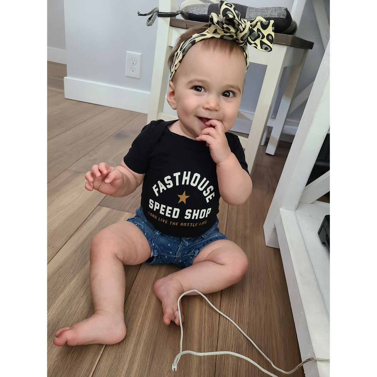 Bottle Life Infants Onesie - Black Fasthouse