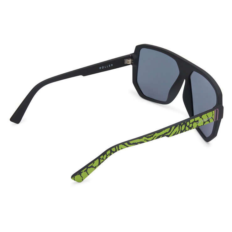 VonZipper Roller Sunglasses - Party Animals Lime/Chrome Fasthouse