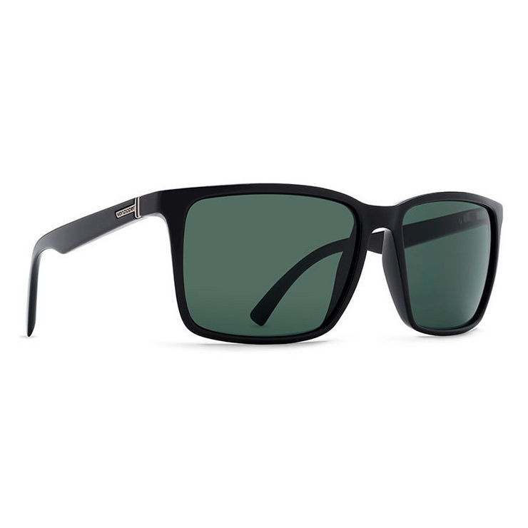 VonZipper Lesmore Sunglasses - Black Gloss/Vintage Gray Fasthouse