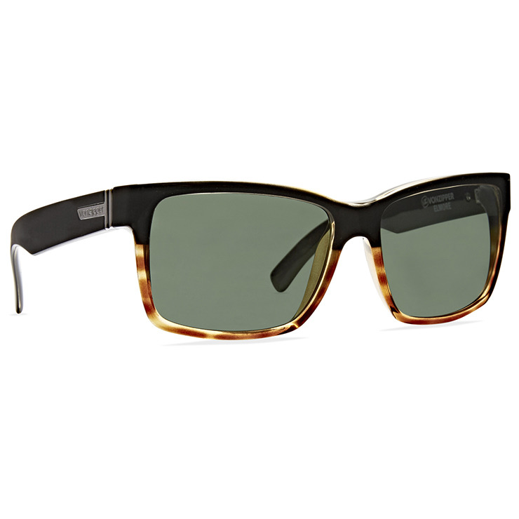VonZipper Elmore Sunglasses - Black Tortoise/Vintage Gray Fasthouse