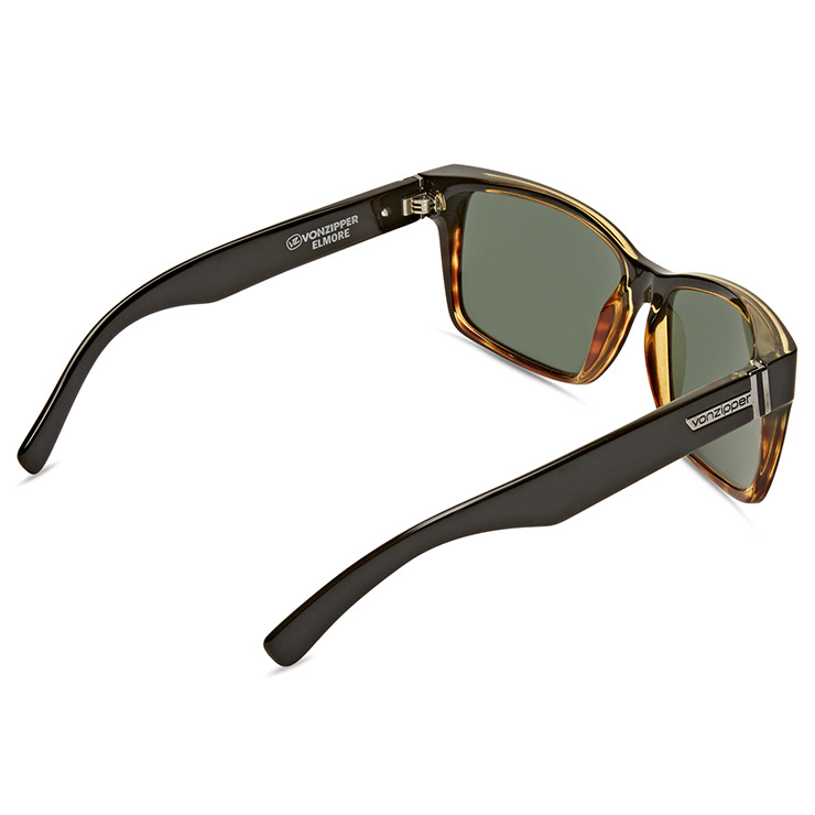 VonZipper Elmore Sunglasses - Black Tortoise/Vintage Gray Fasthouse