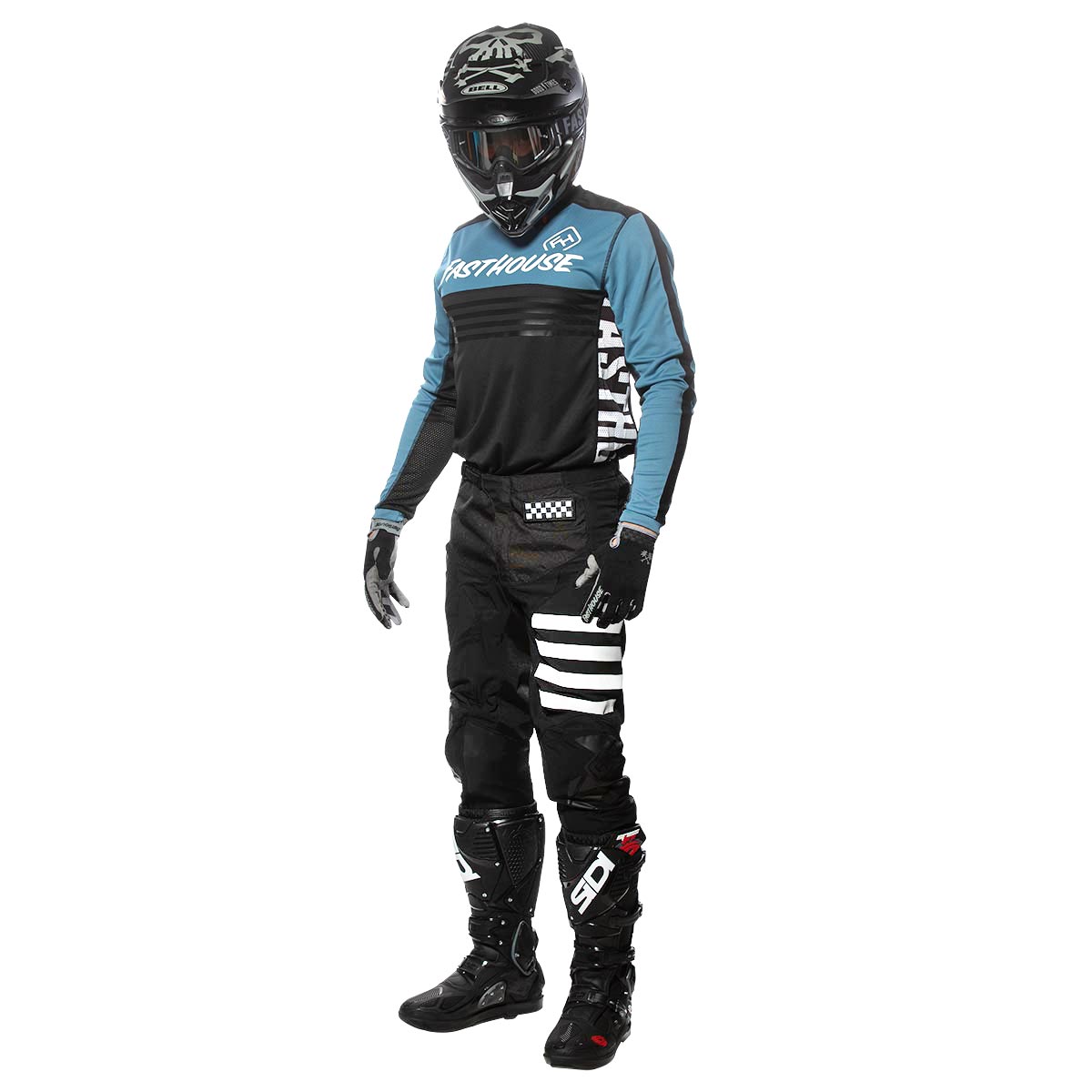 Split Jersey - Black/Slate; Raven Black Pants