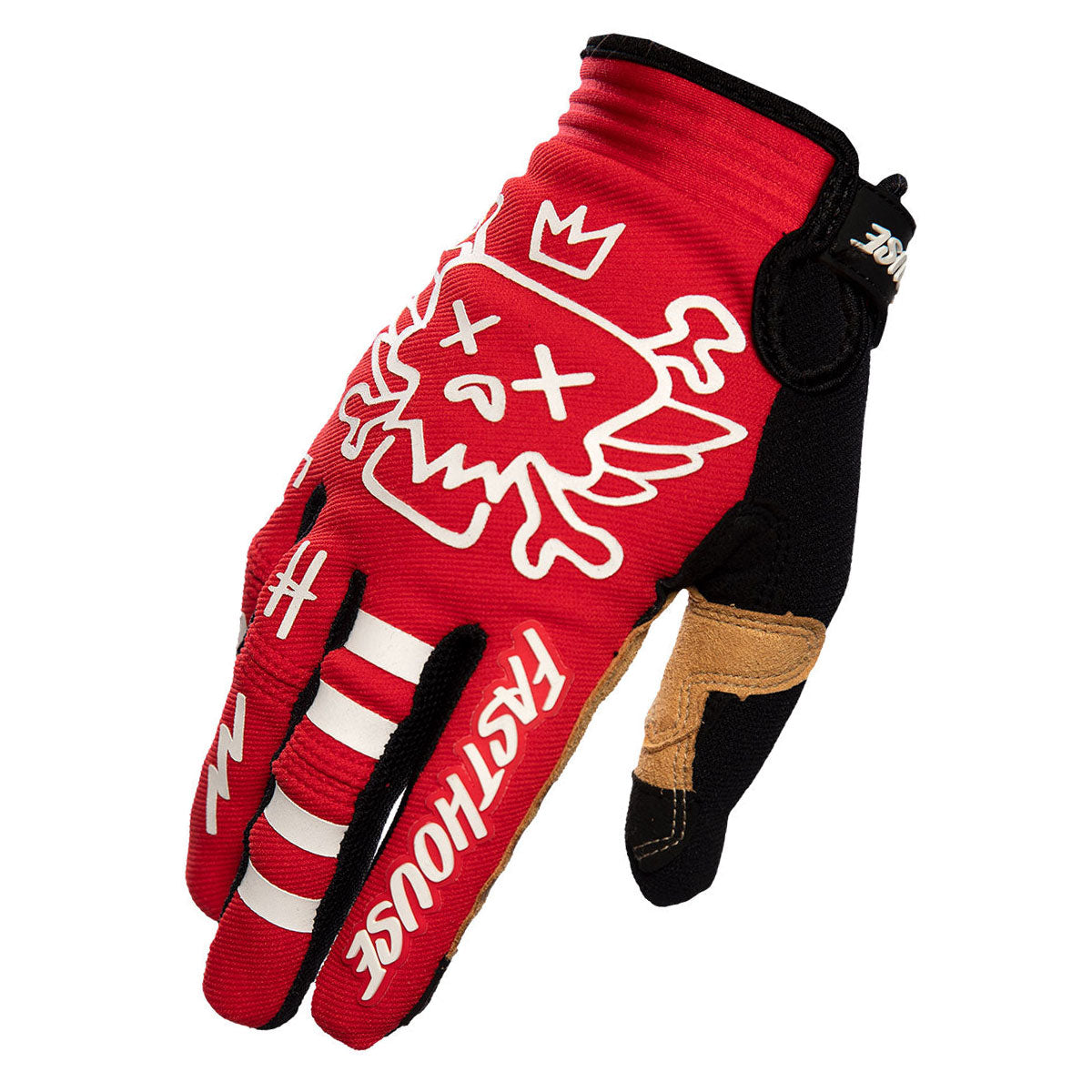 Speed Style Stomp Glove - Red Fasthouse