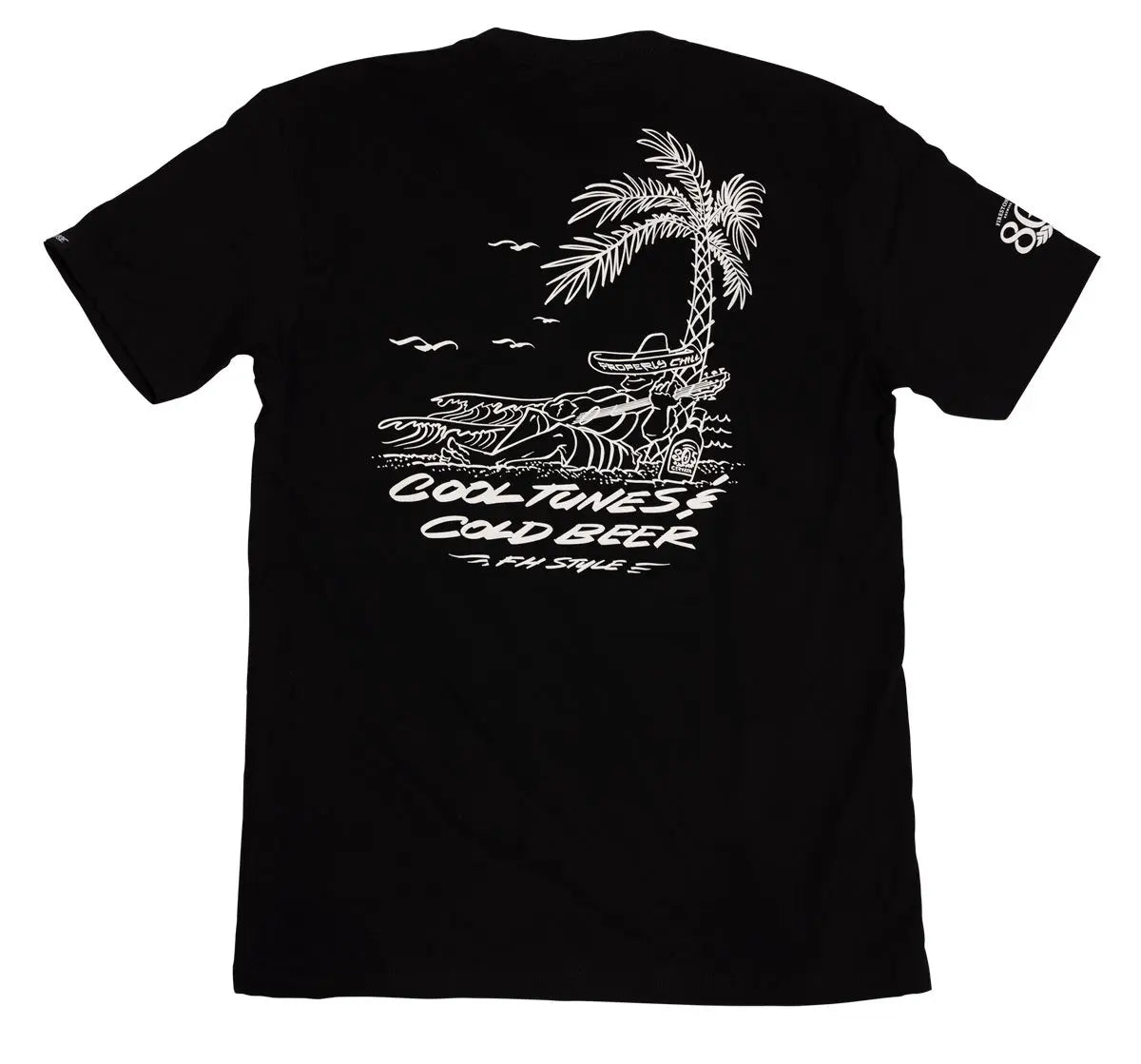 805 Tuned Out Tee - Black - Fasthouse