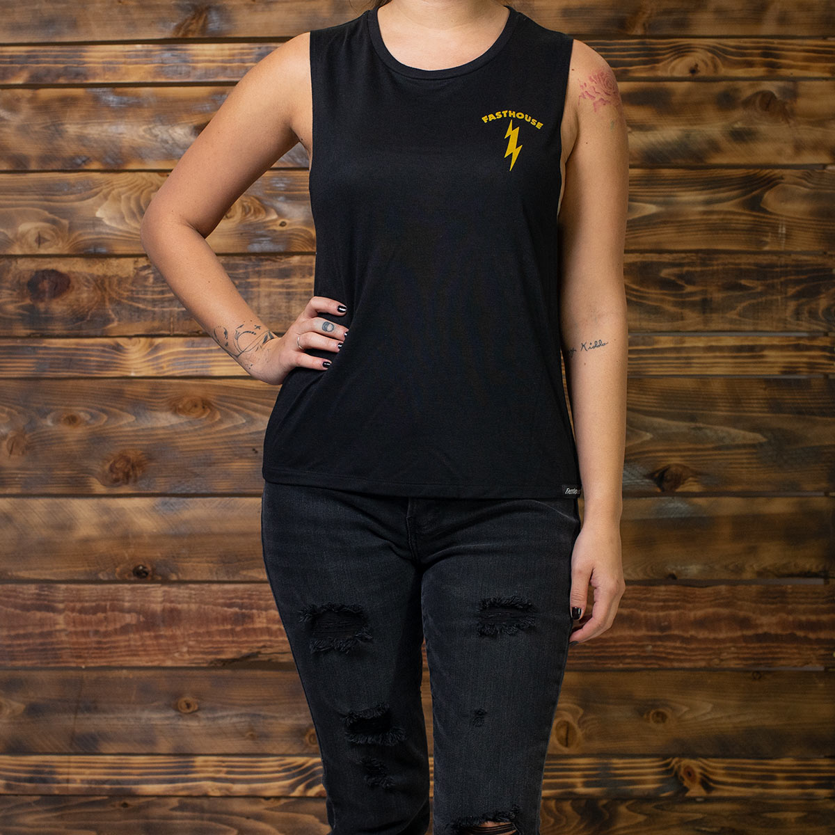 Victory or Death Women's Muscle Tank - Black