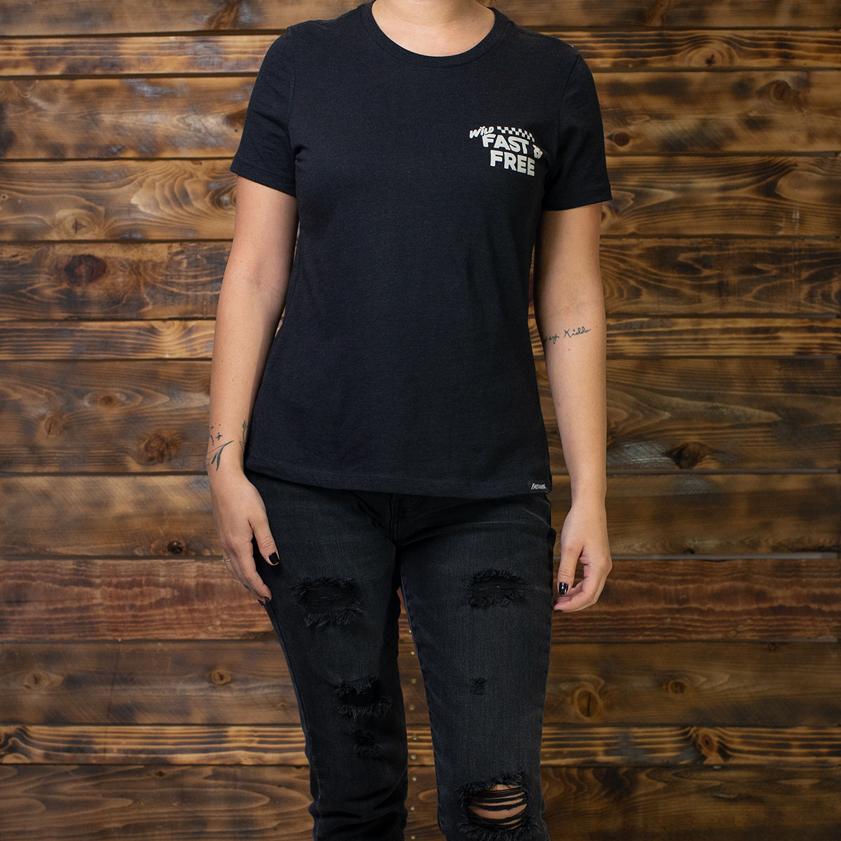 Wild One Women's Tee - Heather Black