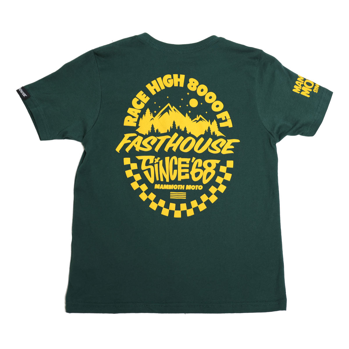 Youth Mammoth Race High Tee - Forest Green closeout