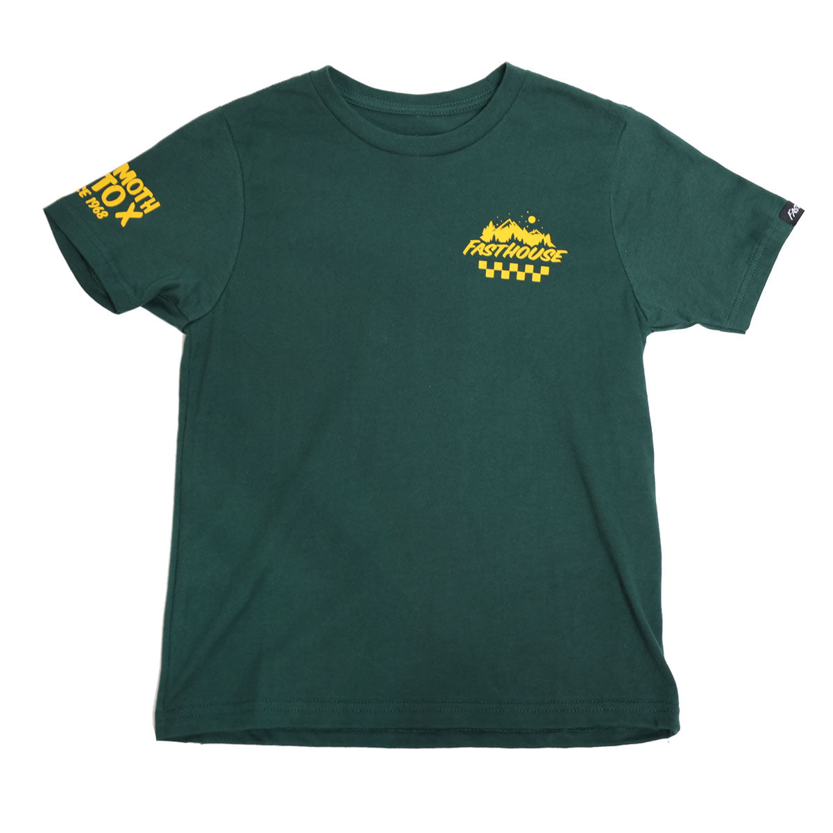 Youth Mammoth Race High Tee - Forest Green closeout