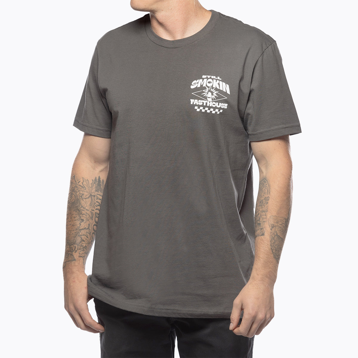 4 Ever 2 Smokin Tee - Heavy Metal