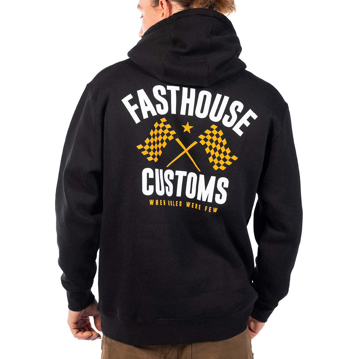 68 Trick Hooded Pullover - Black