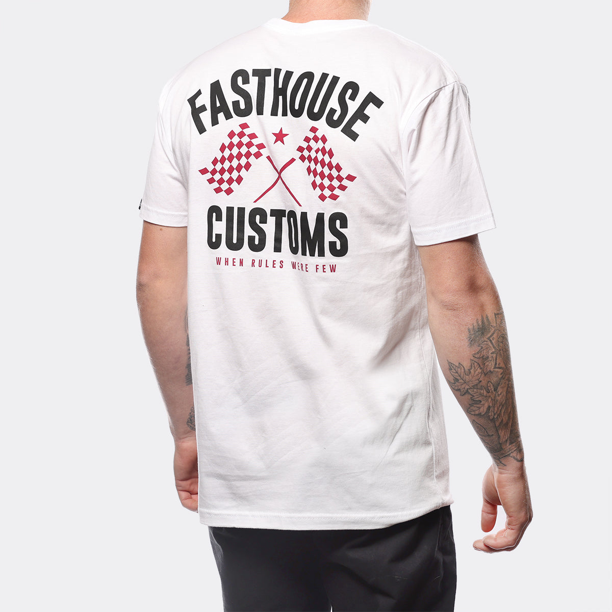 68 Trick Tee - White/Red