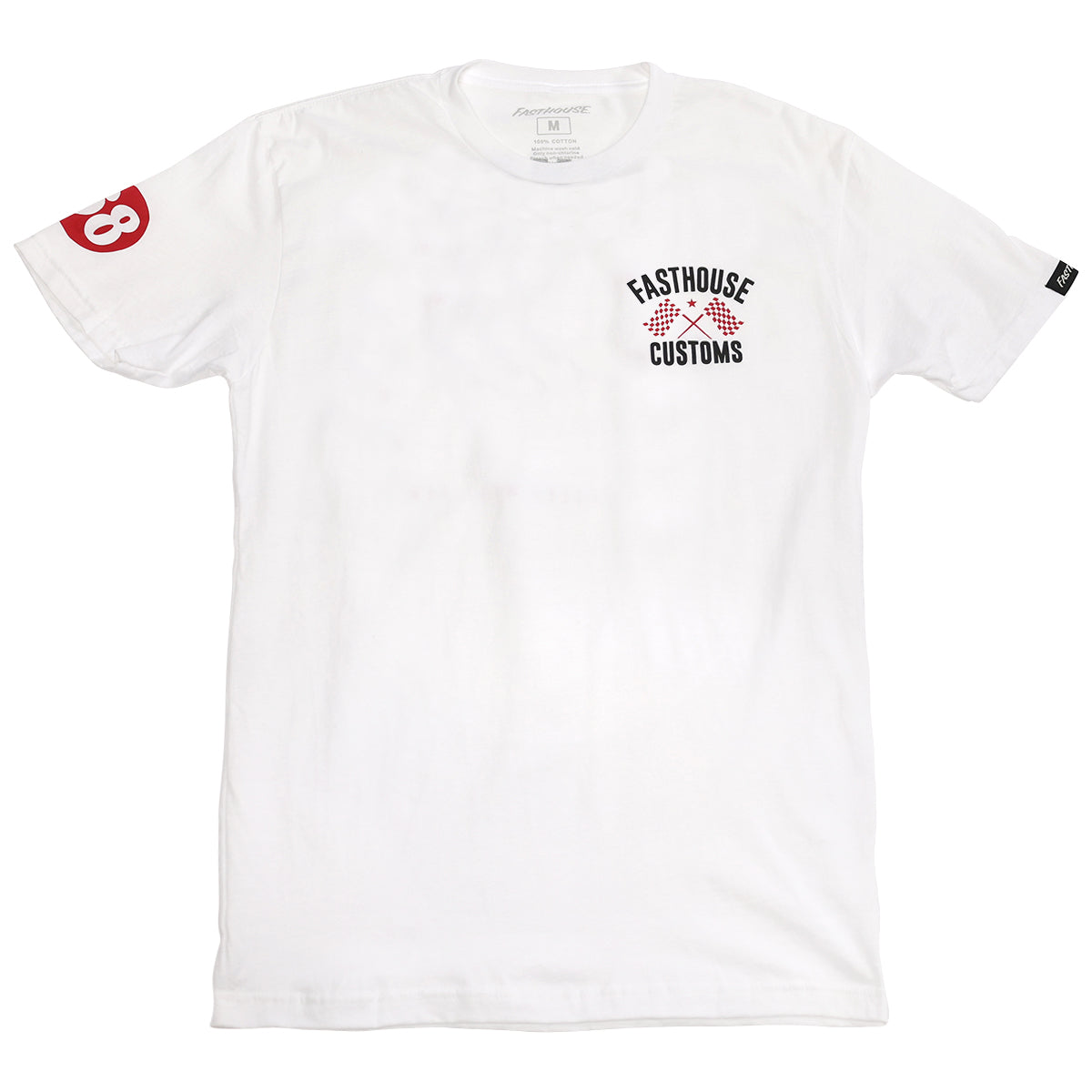 68 Trick Tee - White/Red