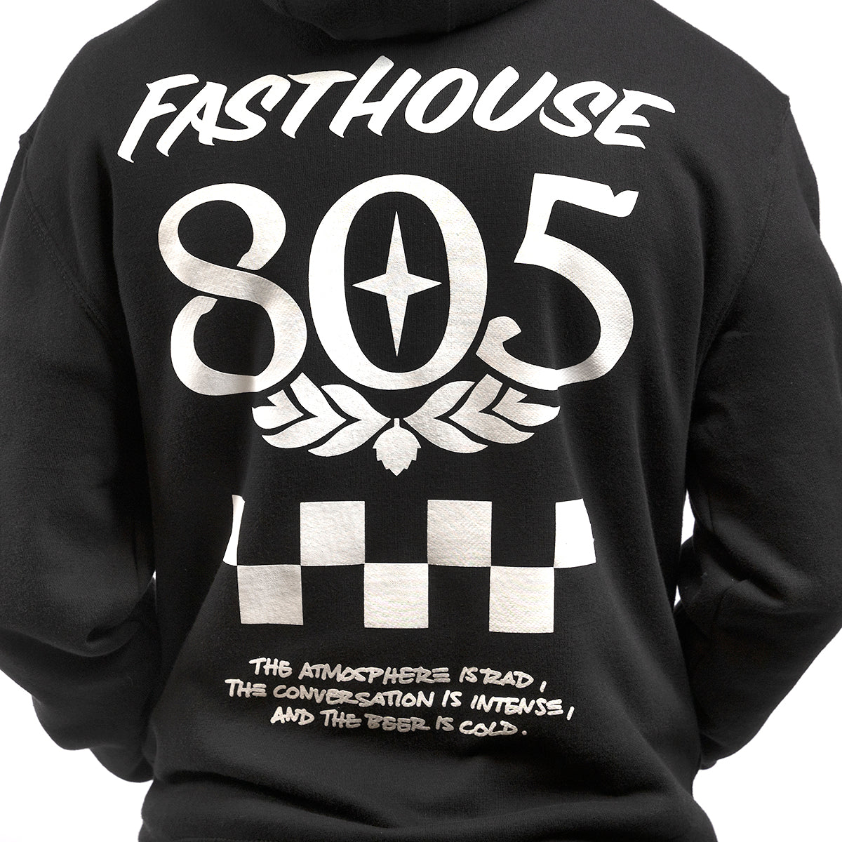 805 Atmosphere Hooded Pullover - Black