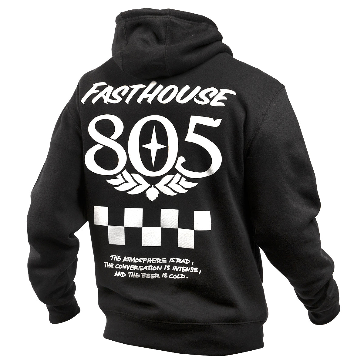 805 Atmosphere Hooded Pullover - Black