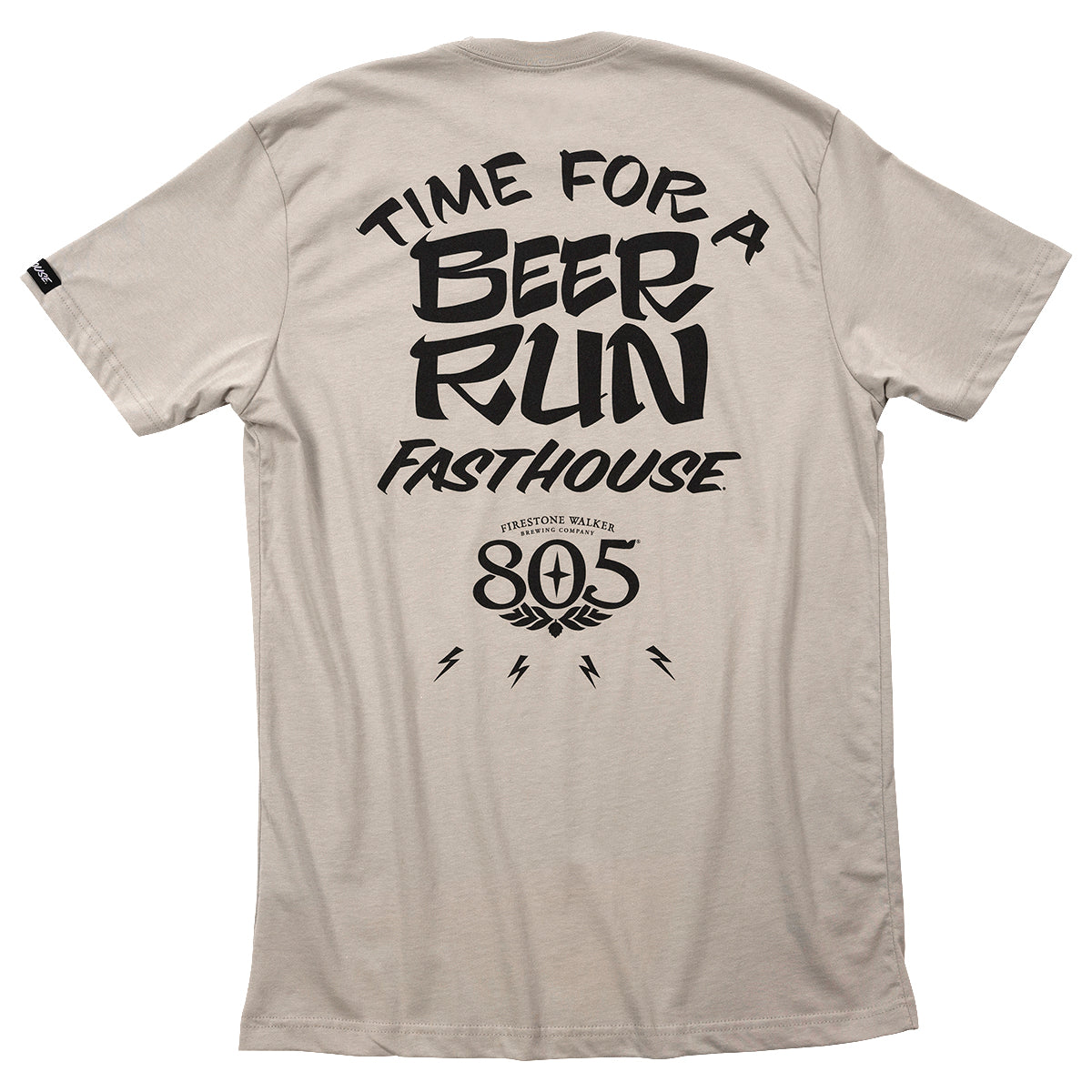 805 Beer Run Tee - Light Gray
