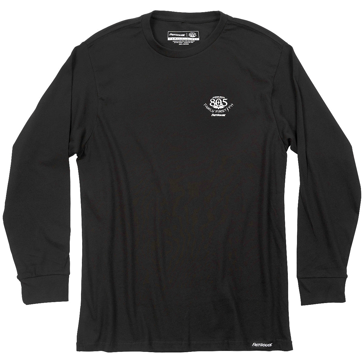 805 Family First Long Sleeve Tee - Black