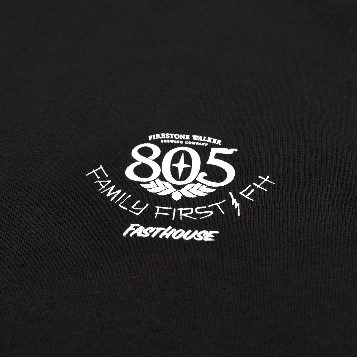 805 Family First Long Sleeve Tee - Black