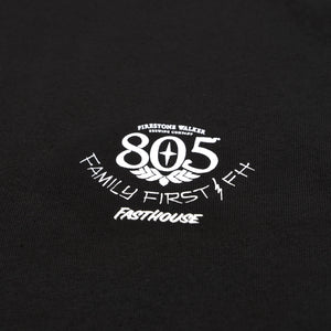805 Family First Long Sleeve Tee - Black