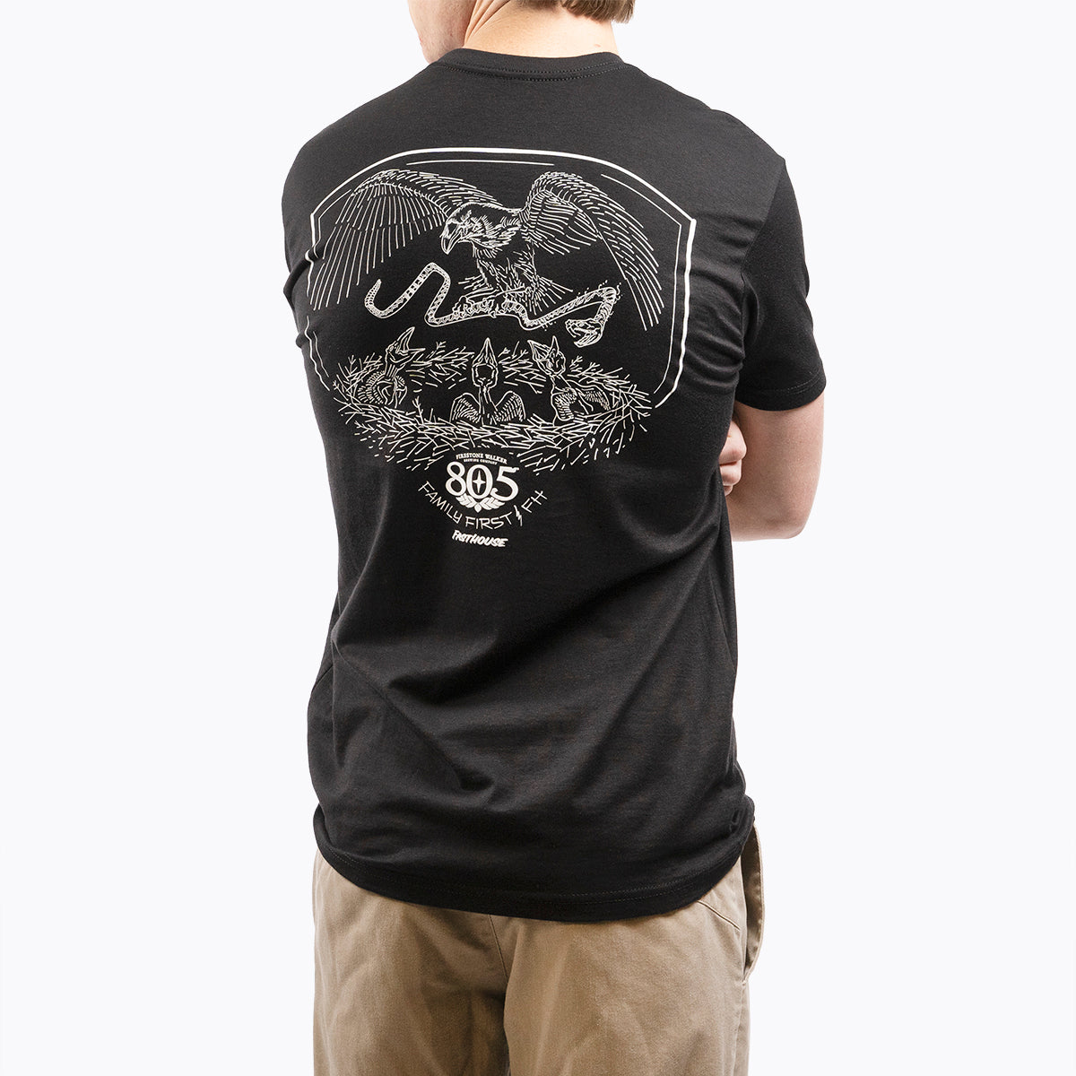 805 Family First Tee - Black