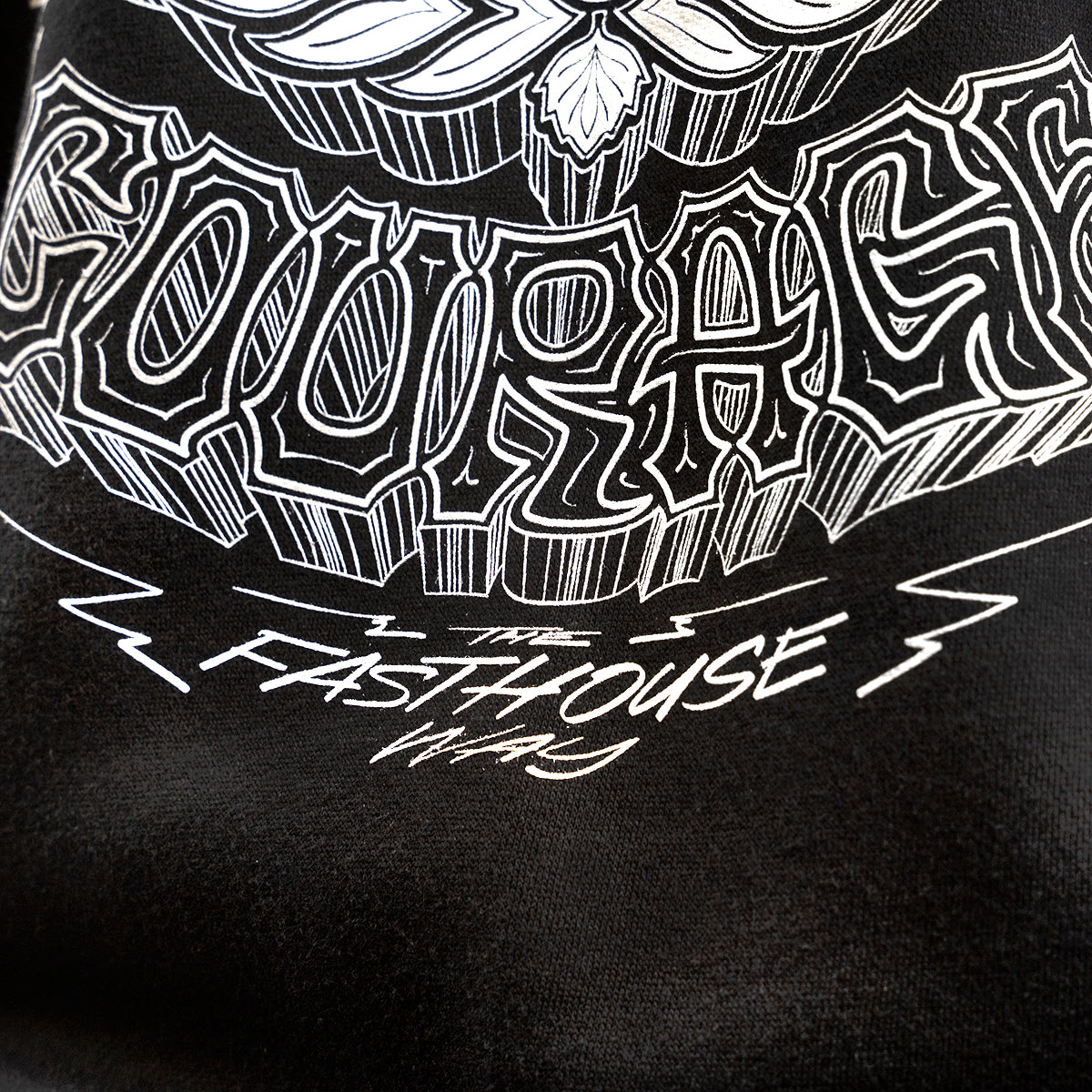 805 Liquid Courage Hooded Pullover - Black